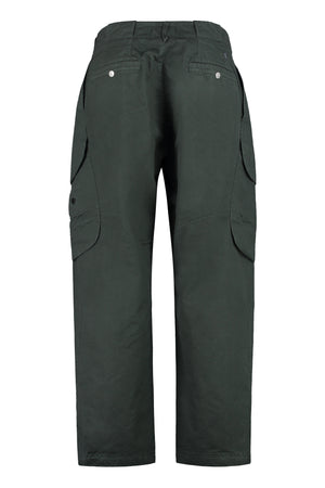 STONE ISLAND SHADOW PROJECT Green Multi-Pocket Cotton Trousers for Men