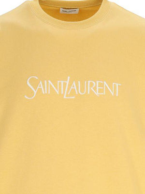 SAINT LAURENT Áo Hoodie Cotton Cao Cấp