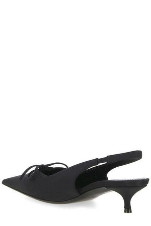 BALENCIAGA Chic Black Slingback Pumps l40