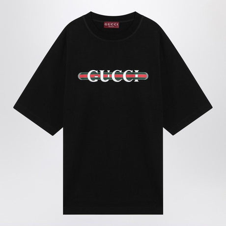 GUCCI Classic Cotton T-Shirt with Logo Print