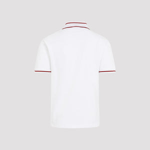 GUCCI Elegant Cotton Blend Polo Shirt with Front Pocket