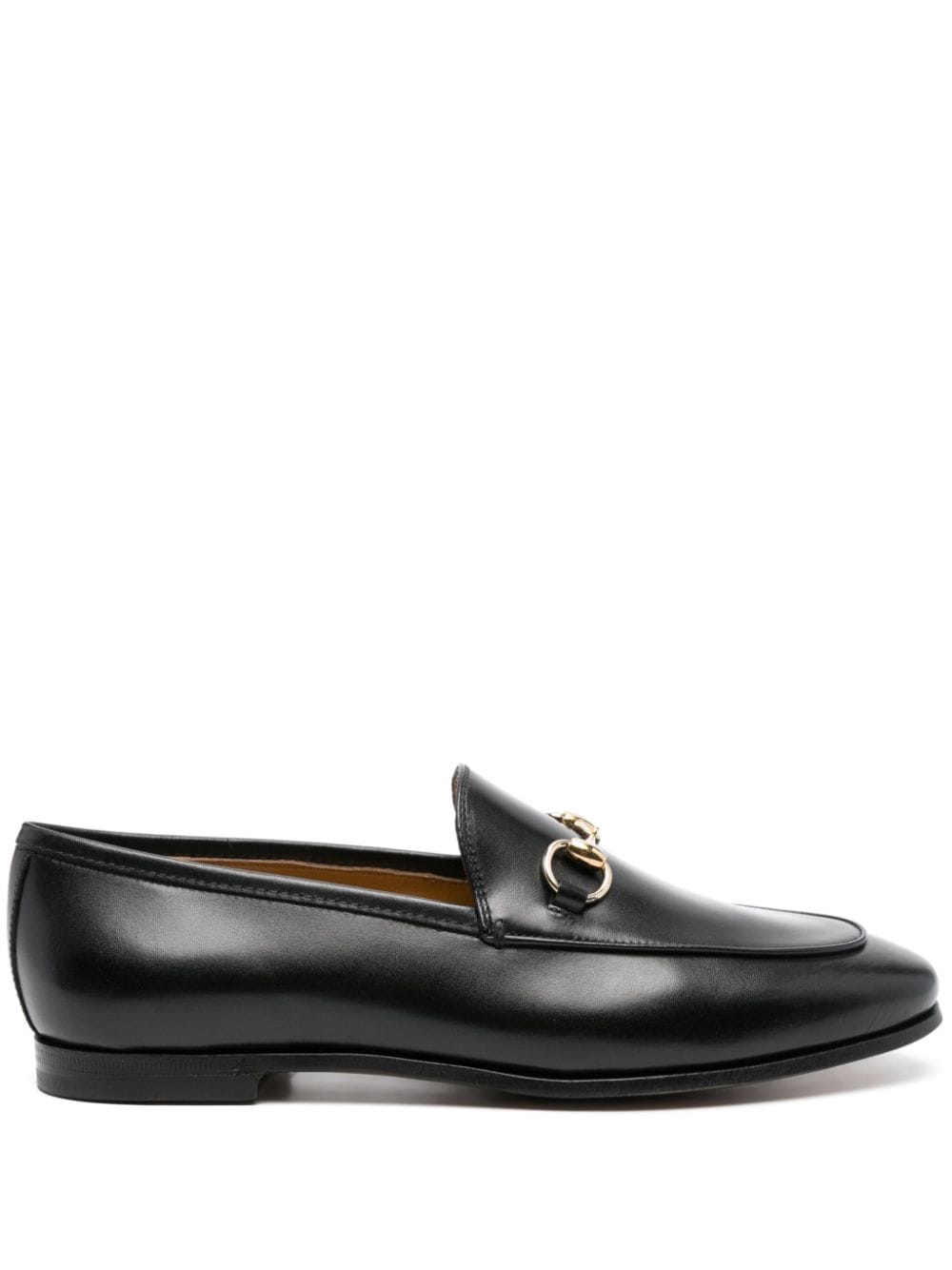 GUCCI Leather Loafers with Signature Detail