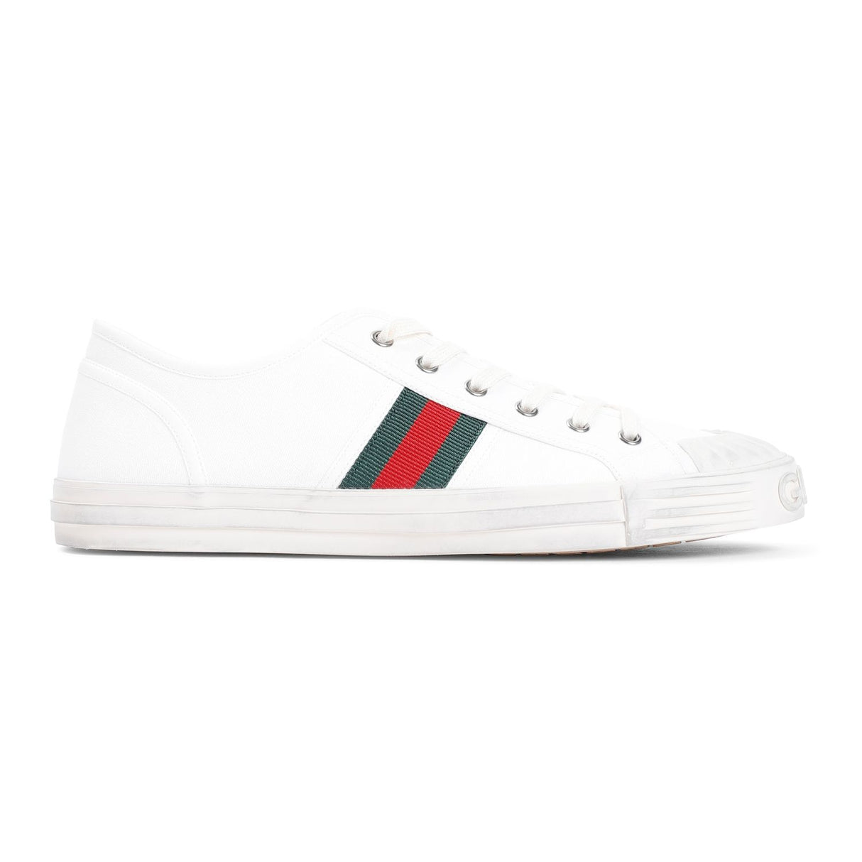 GUCCI JULIO Neutral Tone Sneakers