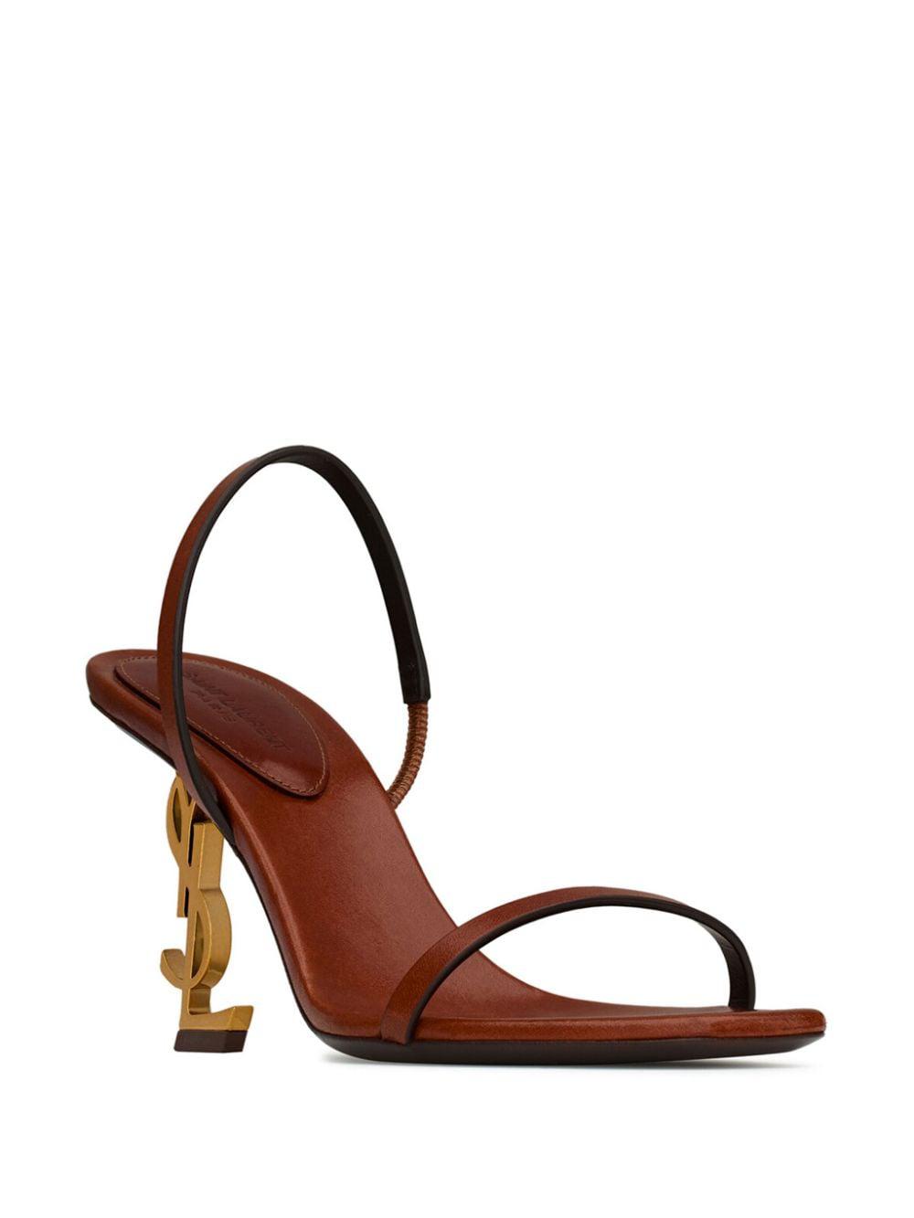 SAINT LAURENT Opulent Leather Sandals for Women