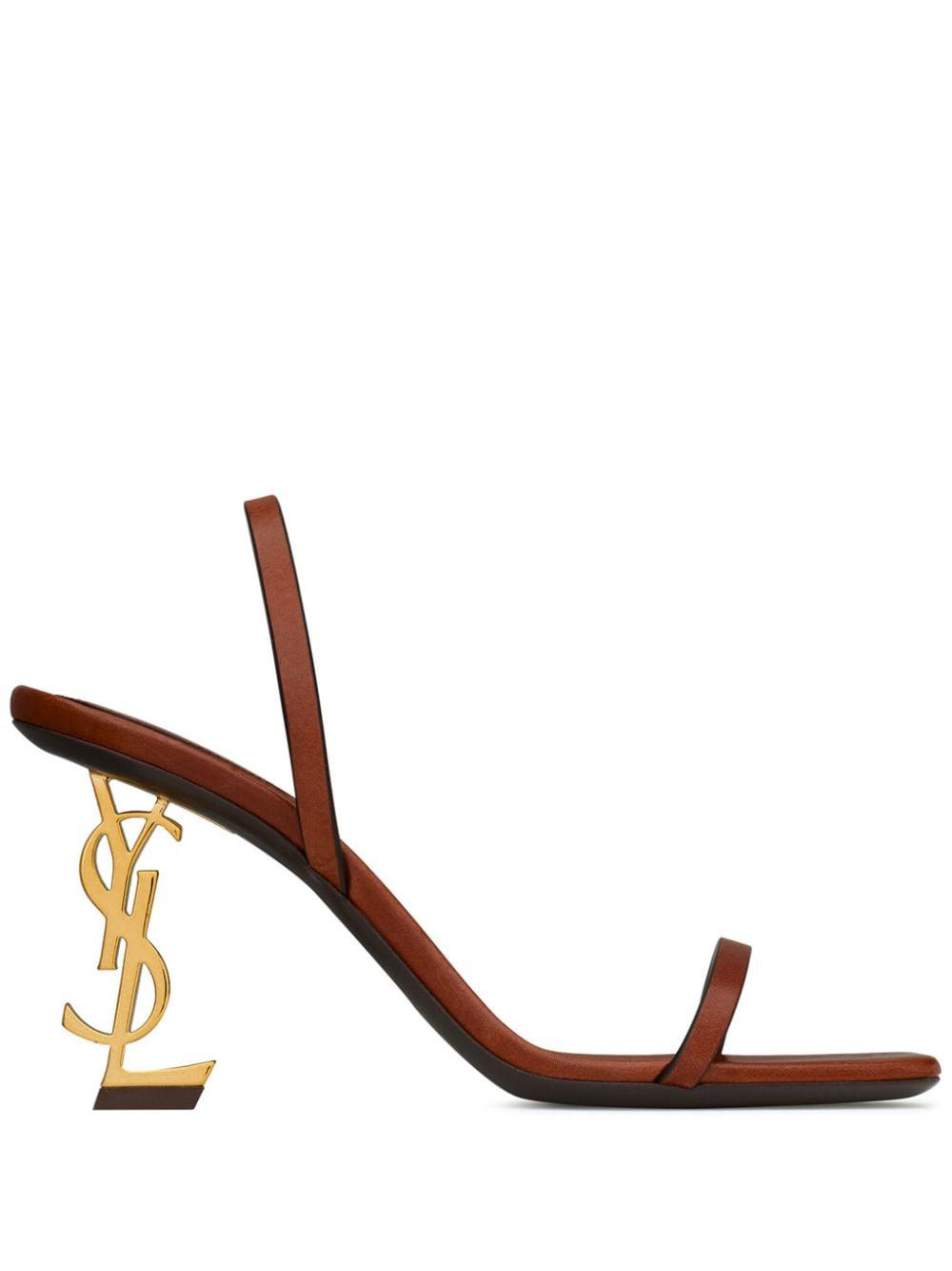 SAINT LAURENT Opulent Leather Sandals for Women