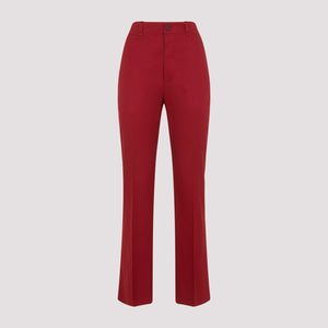 SAINT LAURENT Mid-Rise Tailored Pants