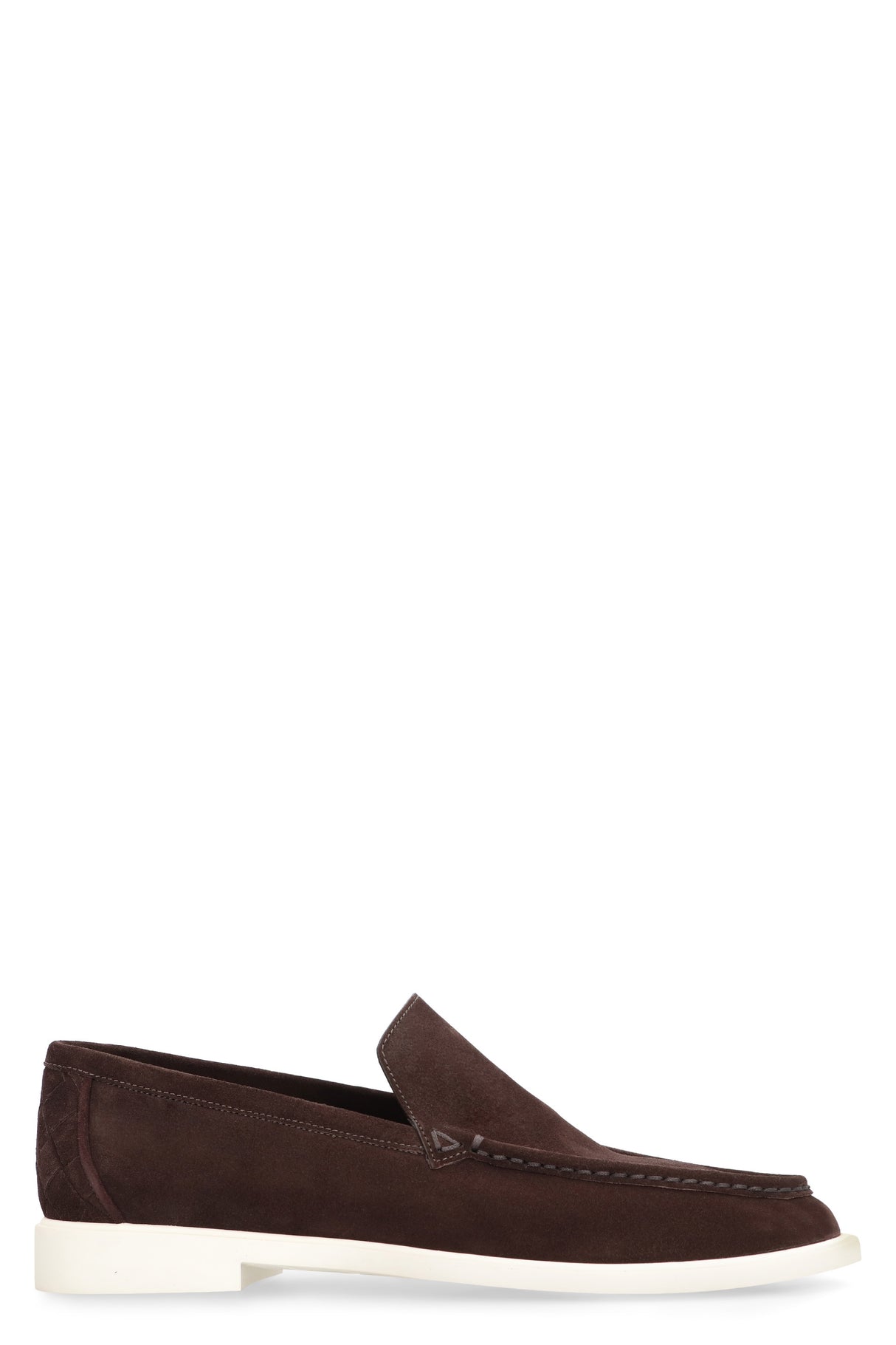 BOTTEGA VENETA Brown Suede Loafers for Men