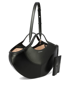 ALEXANDER MCQUEEN Women's 24SS Black Tote Bag - Classy Shoulder Carry for Any Occasion