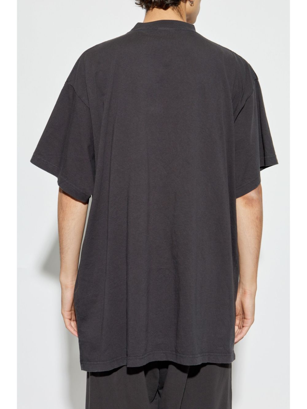 BALENCIAGA Oversized Crew Neck Cotton T-Shirt