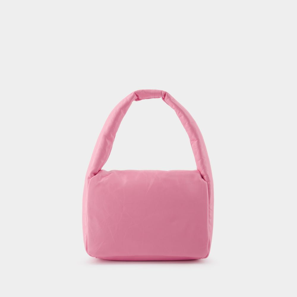 BALENCIAGA Monaco Sling Mini Shoulder Handbag in Pink