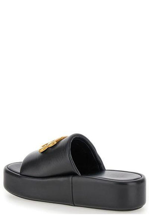 BALENCIAGA Elevated Slide Slippers 5CM Heel for Women