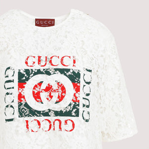 GUCCI Elegant Floral Lace Top