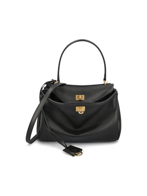 BALENCIAGA Mini Smooth Black Calfskin Handbag