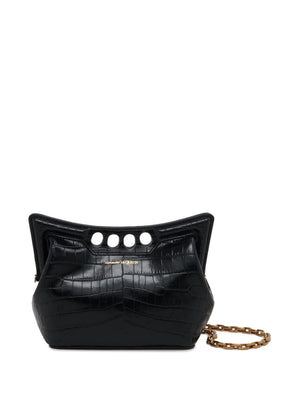 ALEXANDER MCQUEEN 24SS Black Women's Bag - Trendy and Luxurious