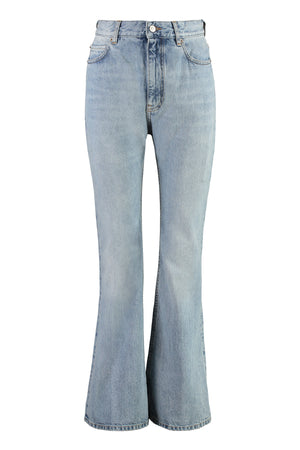 BALENCIAGA Distressed Flare Jeans for Women - FW24