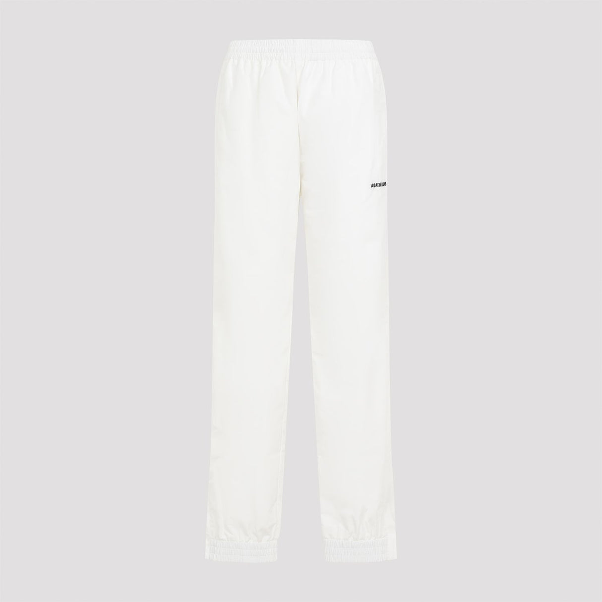 BALENCIAGA Elegant White Tracksuit Pants for Women