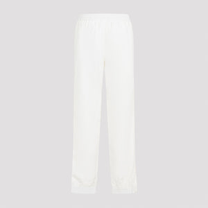 BALENCIAGA Elegant White Tracksuit Pants for Women