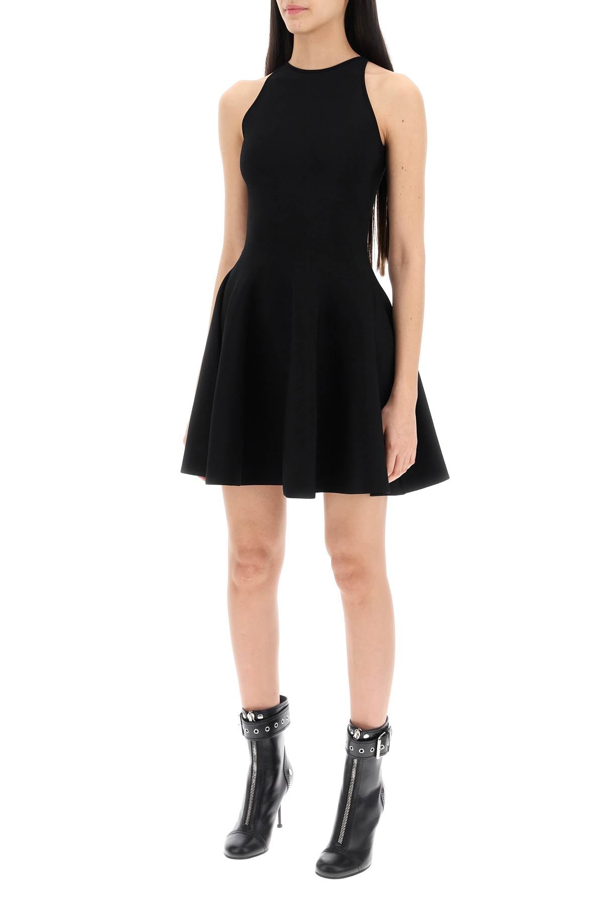 ALEXANDER MCQUEEN Sleek Mini Skater Dress