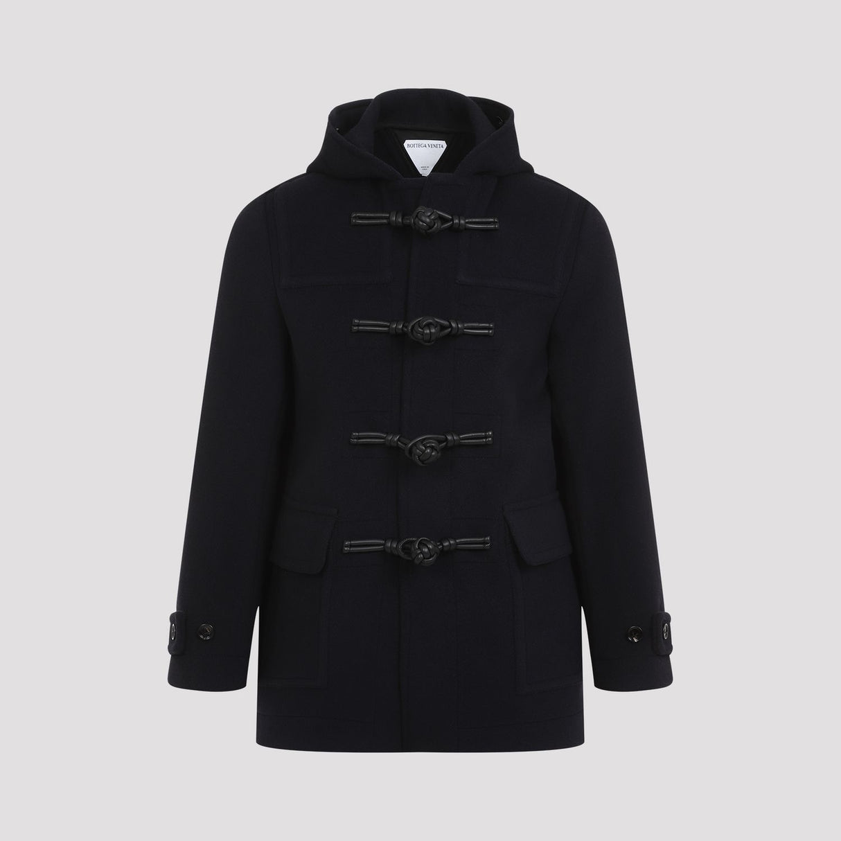 BOTTEGA VENETA Elegant Wool Duffle Jacket