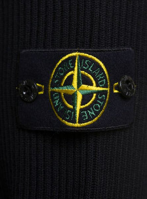 STONE ISLAND Men's Compass Patch Wool Jumper