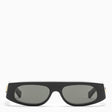 GUCCI Geometric Black Acetate Sunglasses for Women