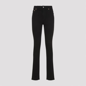 GUCCI Essential Black Denim Pants for Women