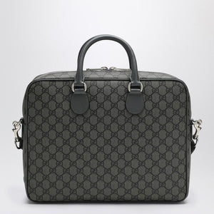 GUCCI Medium Briefcase in GG Supreme Fabric