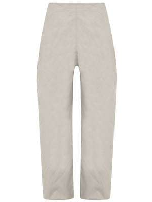 BOTTEGA VENETA Women's Tan Sailor Pants in Regular Fit, Size 38 (IT 38) for SS24 Collection