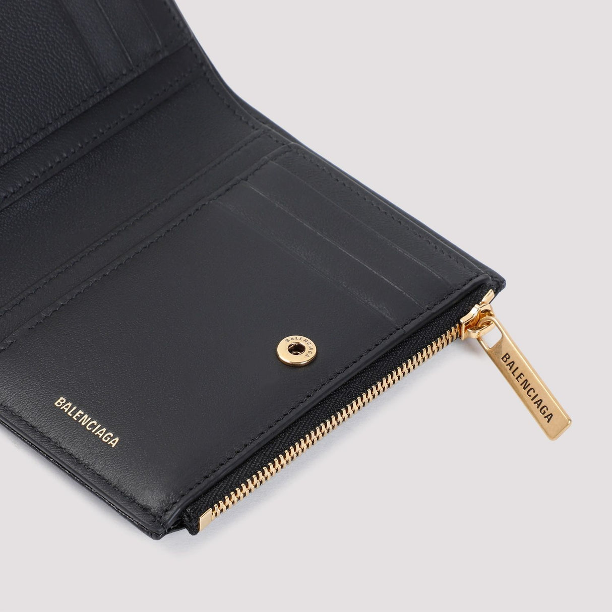 BALENCIAGA Monaco Mini Bifold Wallet (W:11.5cm x H:9cm x D:1.5cm)