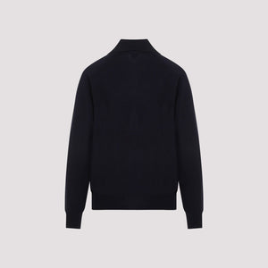 BOTTEGA VENETA Elegant Long Sleeve Wool Polo