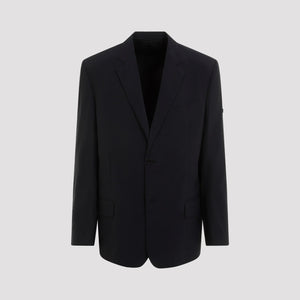 BALENCIAGA Sleek Washed Black Jacket