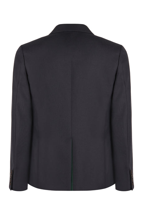 GUCCI Men's Single-Breasted Two-Button Jacket