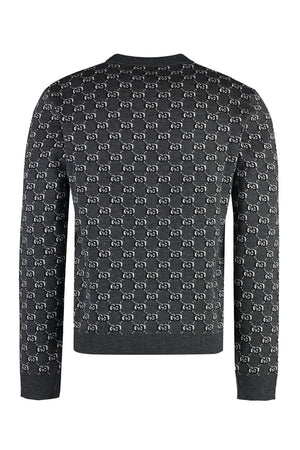 GUCCI Men's Wool Crew-Neck Sweater