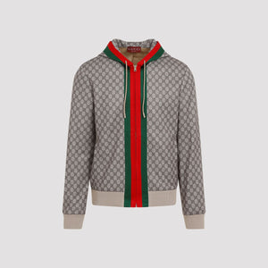 GUCCI Contemporary Full Zip Neutral Jacket