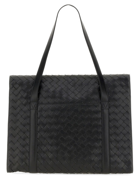 BOTTEGA VENETA Woven Pattern Shoulder Handbag - Mini