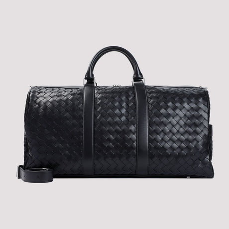 BOTTEGA VENETA Túi duffle da bò cao cấp cỡ vừa