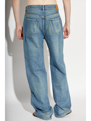 SAINT LAURENT Urban Rebel Baggy-Fit Straight Leg Jeans