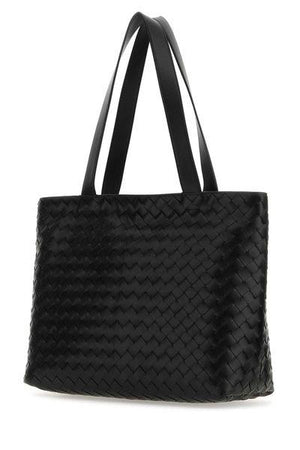 Túi Tote Da Bện Mini, 44x28.5 cm