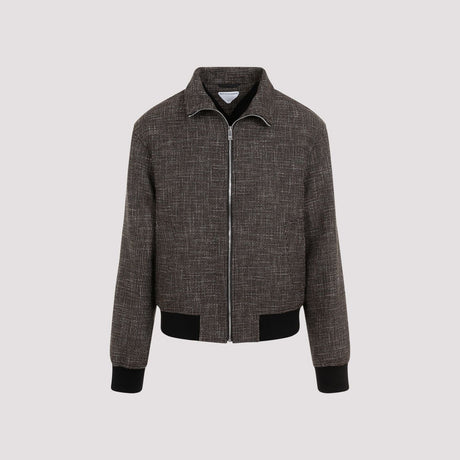 BOTTEGA VENETA Luxury Wool Blend Blouson Jacket