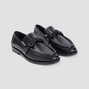 BOTTEGA VENETA Elegant Astaire Leather Loafers