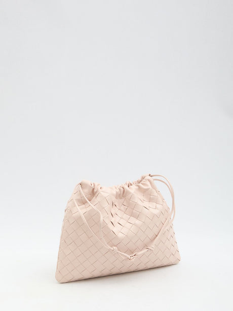 BOTTEGA VENETA Leather Dustbag Mini Clutch - 32 CM Width