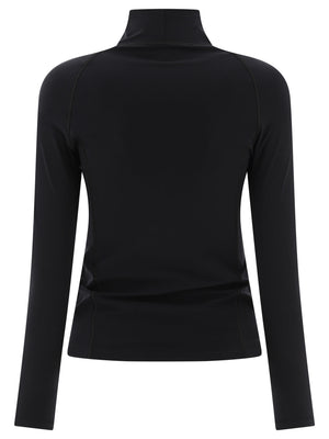 BALENCIAGA Elegant Activewear Turtleneck Top