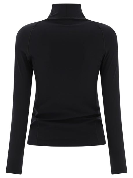 BALENCIAGA Elegant Activewear Turtleneck Top