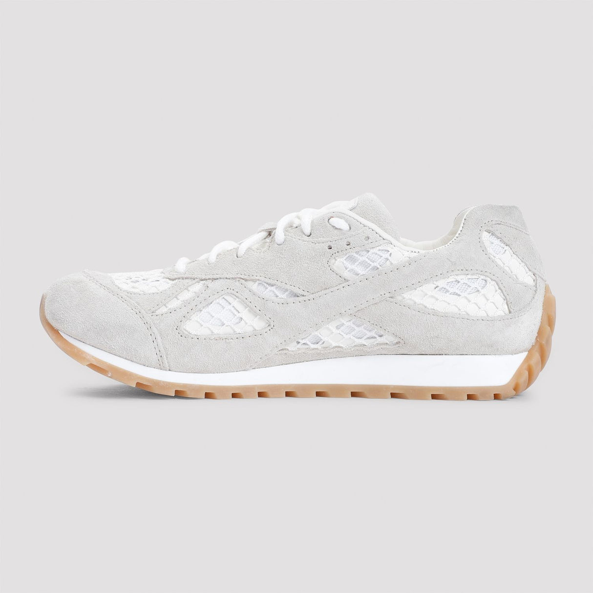 BOTTEGA VENETA Orbit Suede Sneakers in White