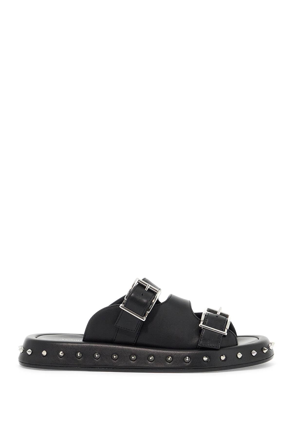 ALEXANDER MCQUEEN Punk Slide Sandals