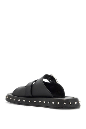 ALEXANDER MCQUEEN Punk Slide Sandals