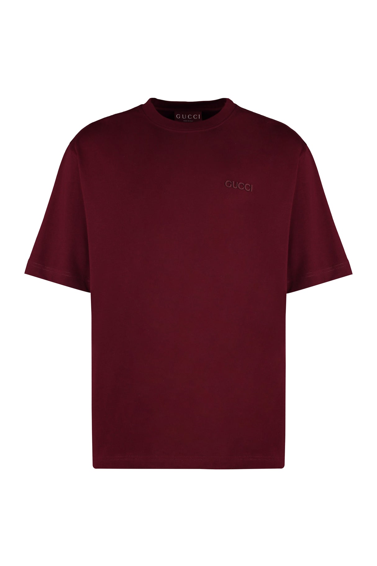 GUCCI Cotton Crew-Neck T-Shirt for Men