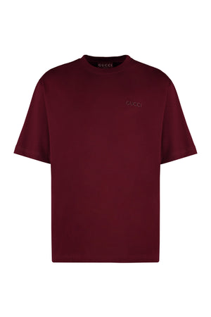 GUCCI Cotton Crew-Neck T-Shirt for Men