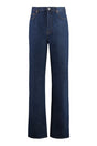 GUCCI Wide Denim Jeans for Men - Dark Blue