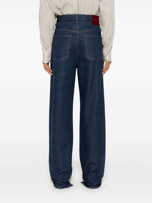 GUCCI Classic Wide-Leg Denim Jeans for Men